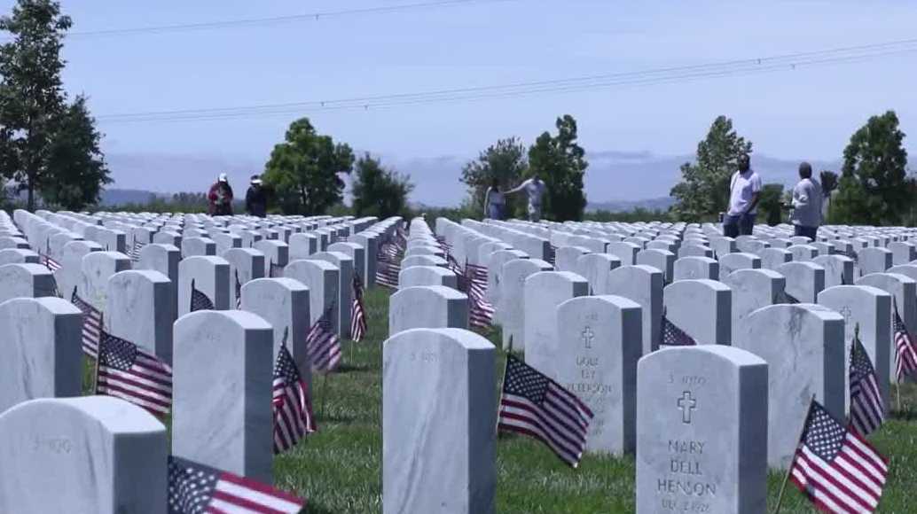 Families gather at Sacramento Valley National Cemetery to honor veterans on Memorial Day