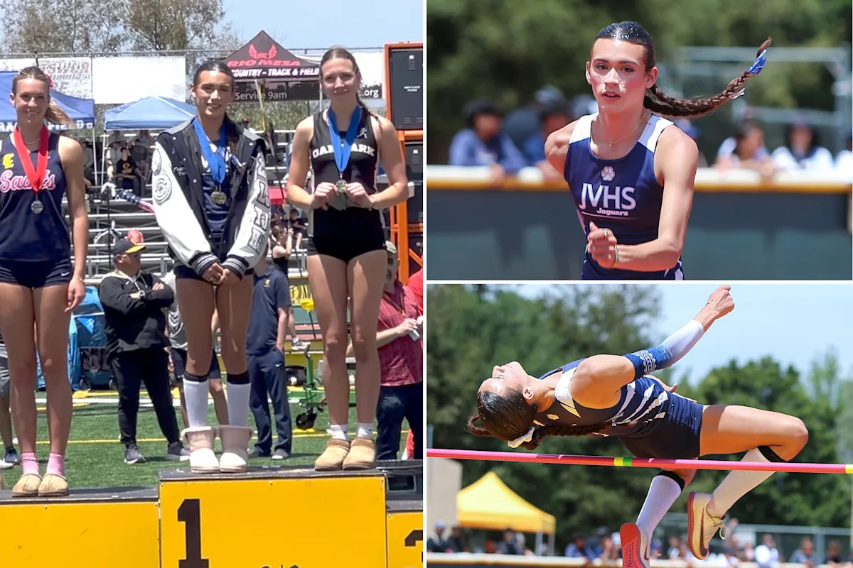 Trans HS track athlete sparks shocking podium decision after sweeping California finals