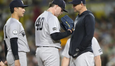 Yankees fall in Sacramento as Athletics mash three homers off Ryan Weathers