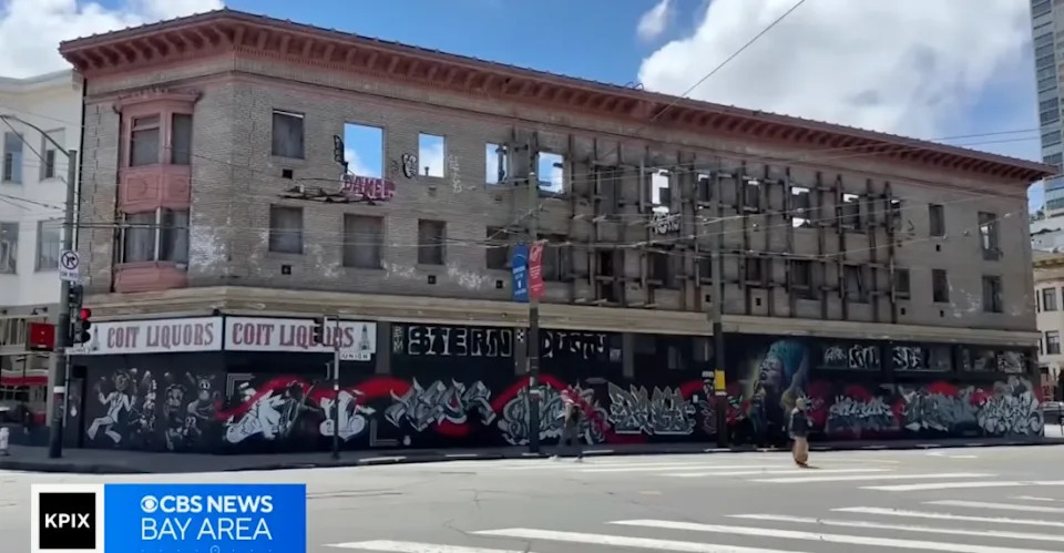 For more than 100 years, the Verdi building has stood on the corner of Columbus and Union in the North Beach area. KPIX