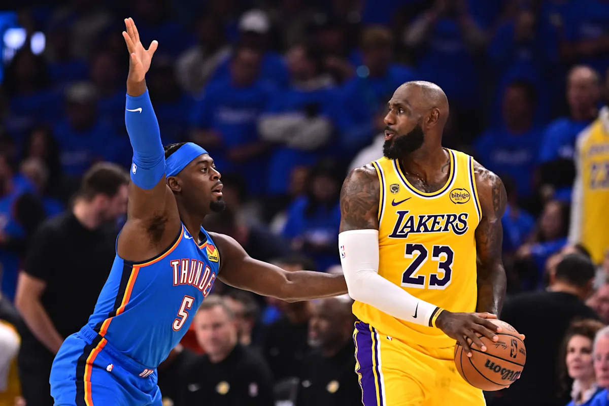 Where to watch Los Angeles Lakers vs. Oklahoma City Thunder Game 2 NBA playoffs: Live stream, start time, TV channel, odds for Thursday, May 7