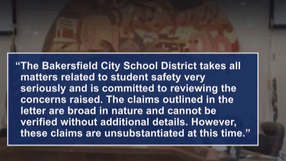 Bakersfield City School District response to petition PHOTO:KBAK