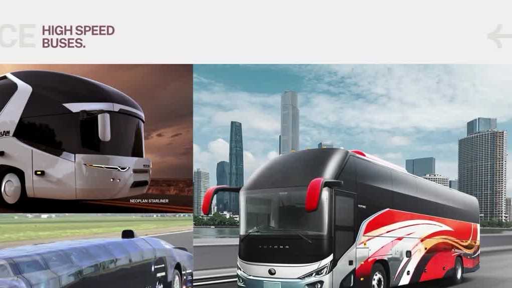 California explores buses traveling up to 140 mph on freeways