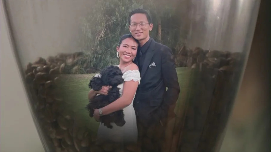 Tommy Le and Reinne Lim are seen in a personal photo.