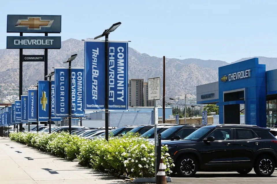 The suit claims GM illegally sold the personal and driving data of California drivers to third-party data brokers. Getty Images