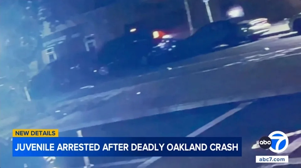 The deadly crash happened in the Bay Area city Oakland. ABC7