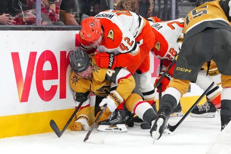 NHL: Stanley Cup Playoffs-Anaheim Ducks at Vegas Golden Knights