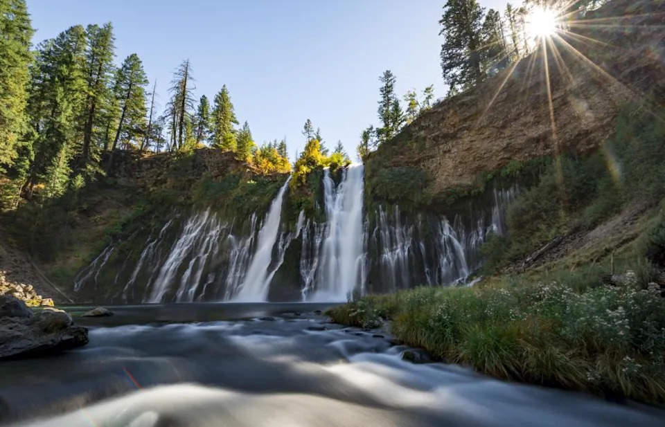 The famed 129-foot waterfall once described by President Theodore Roosevelt as “the Eighth Wonder of the World. Moritz Wolf/imageBROKER/Shutterstock