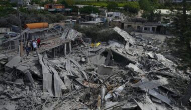 Israeli strike on village in eastern Lebanon kills 12 people