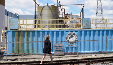 A GKN Aerospace chemical tank became pressurized and threatened to explode in Orange County, California, ahead of Memorial Day weekend. Credit: Steven Rodas/Inside Climate News