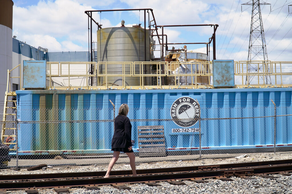 A GKN Aerospace chemical tank became pressurized and threatened to explode in Orange County, California, ahead of Memorial Day weekend. Credit: Steven Rodas/Inside Climate News