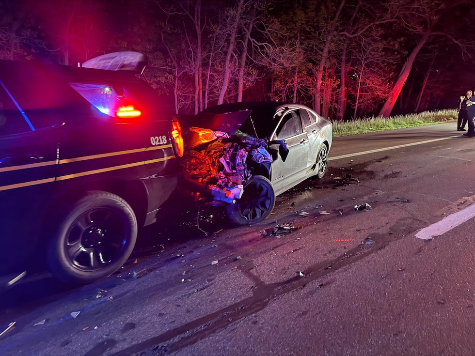 Driver critically injured after crashing into Oakland County patrol vehicle