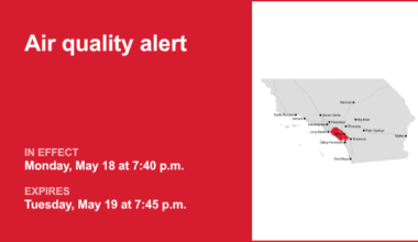 Air quality alert active for the Orange County and Santa Ana Mountains area Tuesday – Orange County Register