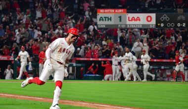 Listen: Angels, A's TV calls of insane finish in Anaheim