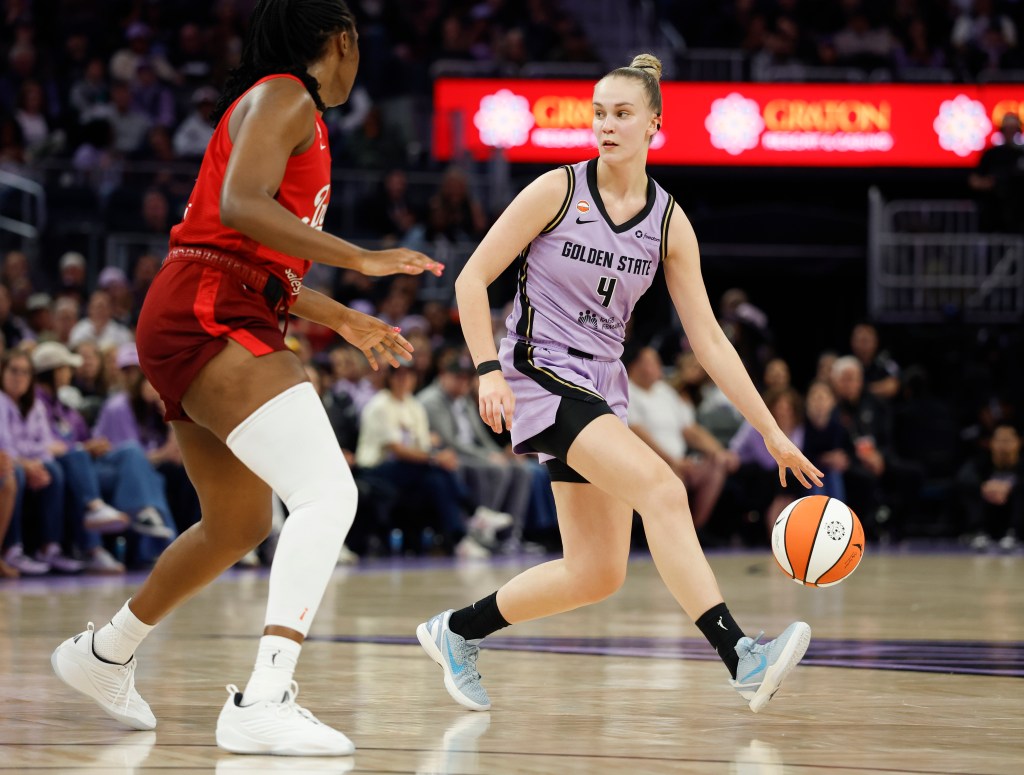 Justė Jocytė answers call, flashes poise in Valkyries' second-half vs. Fever