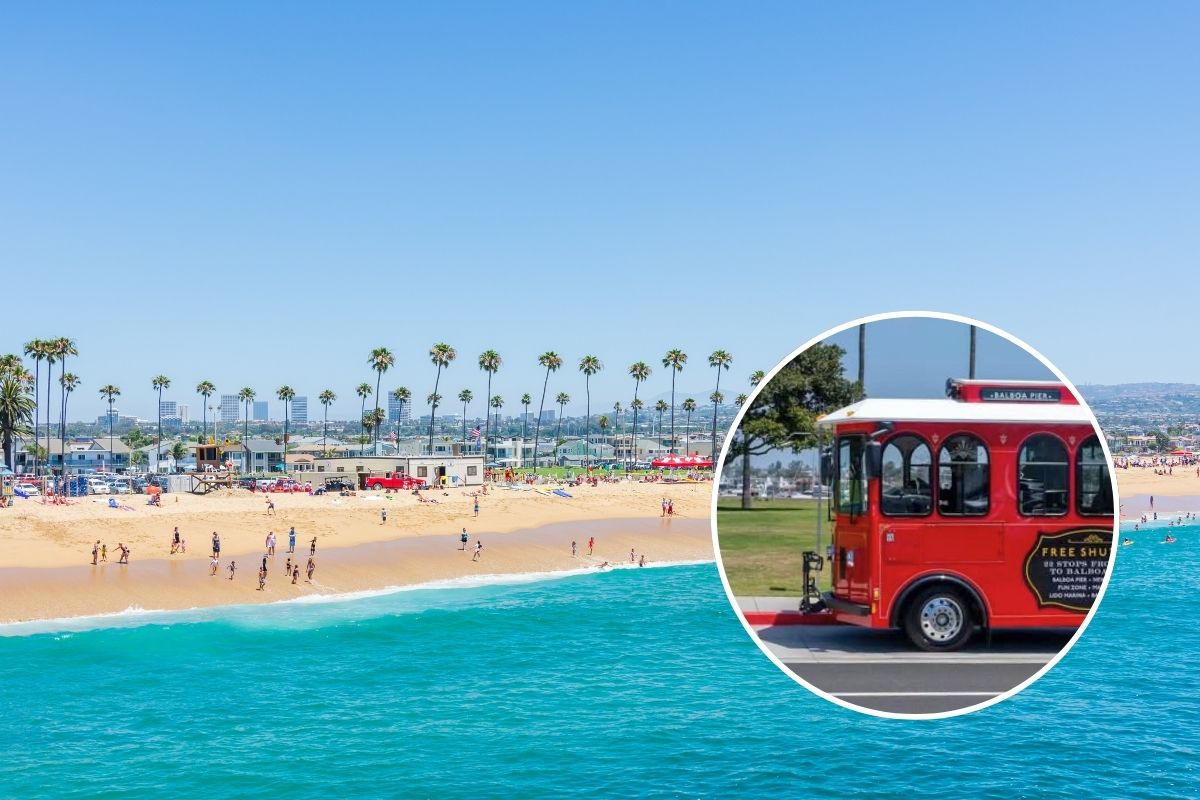This sunny SoCal city 40 min from L.A. is bringing back its free summer trolley — with 22 beach stops and free parking