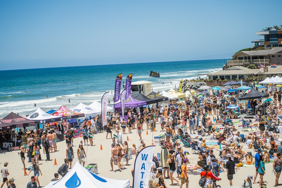 Community Gathering at the Switchfoot Bro-Am Beach Fest