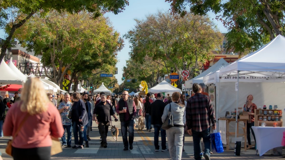 Free, large, lovely: Downtown Burbank Summer Arts Festival is a shop-around gem – NBC Los Angeles