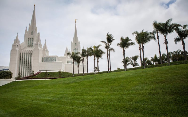 The San Diego California Temple.