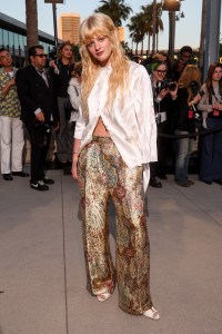Esther McGregor at Dior 2027 Cruise Collection Show held at LACMA on May 13, 2026 in Los Angeles, California.