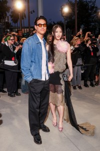 Sam Kim and Ejae at Dior 2027 Cruise Collection Show held at LACMA on May 13, 2026 in Los Angeles, California.