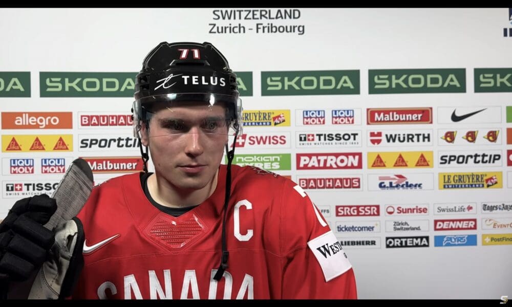 SJHN Daily: Celebrini & Canada Lose to Finland, Will Play for Bronze