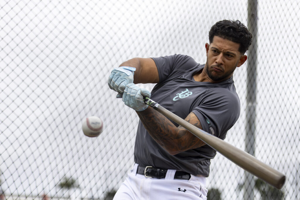 In Photos: Long Beach Coast breeze through first spring training practice