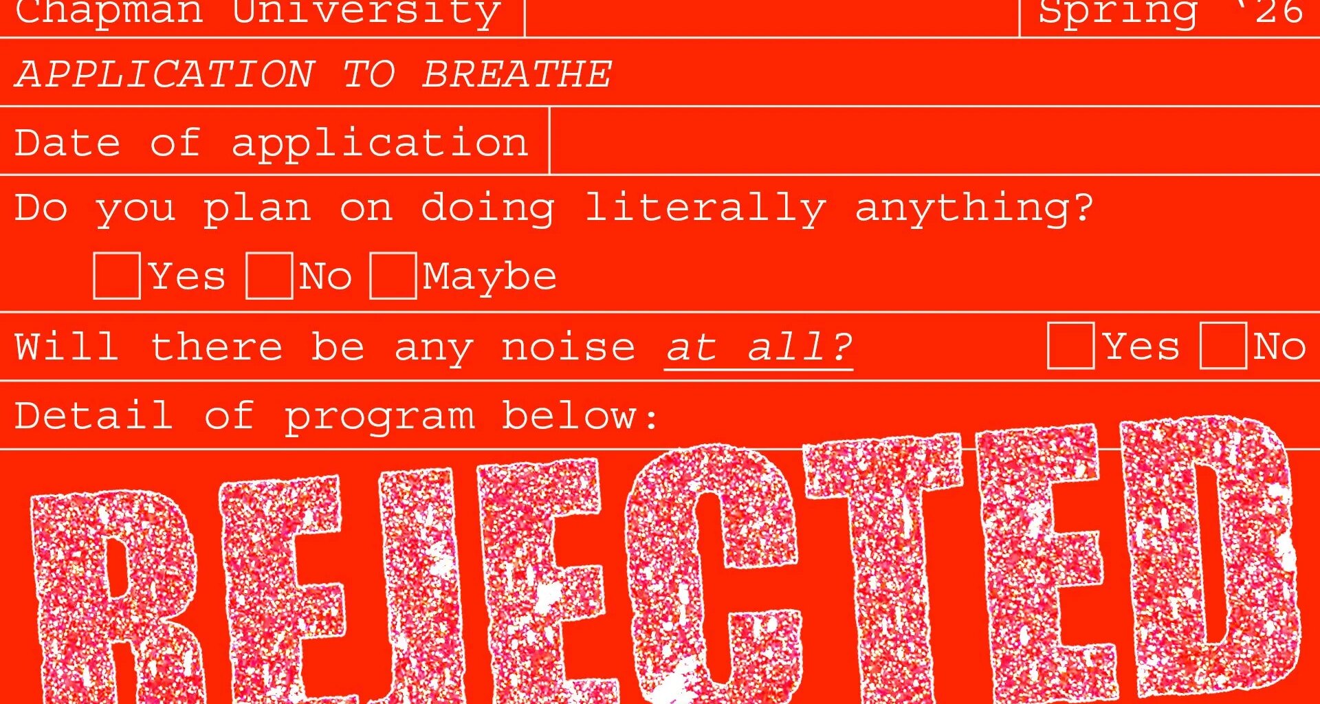 Chapman’s student group policies are smothering campus events — The Panther Newspaper