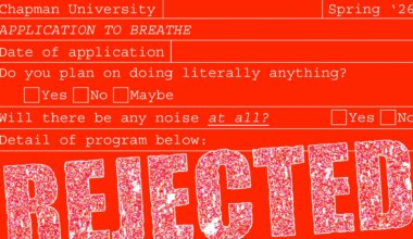 Chapman’s student group policies are smothering campus events — The Panther Newspaper