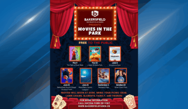 City of Bakersfield Hosts Free Movies in the Park This Summer