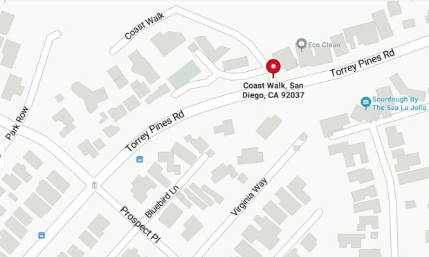 (Bing Maps and La Jolla Light)