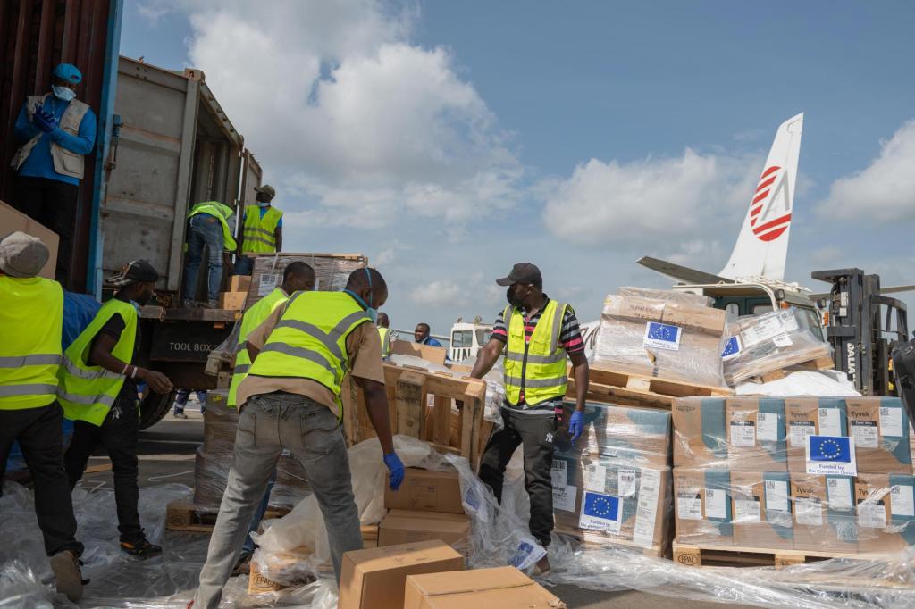 Aid reaches Congo's Ebola outbreak as WHO head travels to Kinshasa