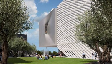 The Broad Museum $100M expansion in DTLA tops out ahead of 2028 Olympics