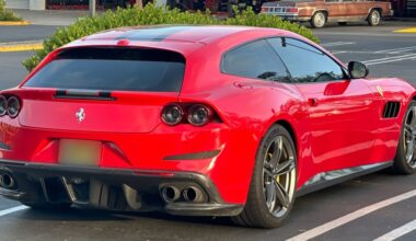 Street spotted — Ferrari-red 2019 Ferrari GTC4Lusso – San Diego Union-Tribune