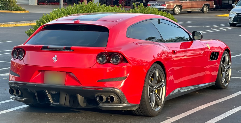 Street spotted — Ferrari-red 2019 Ferrari GTC4Lusso – San Diego Union-Tribune