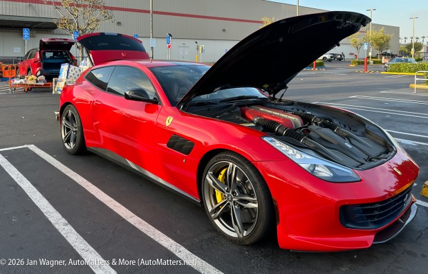 Loading the Ferrari and my RAV4 at Costco(Jan Wagner)