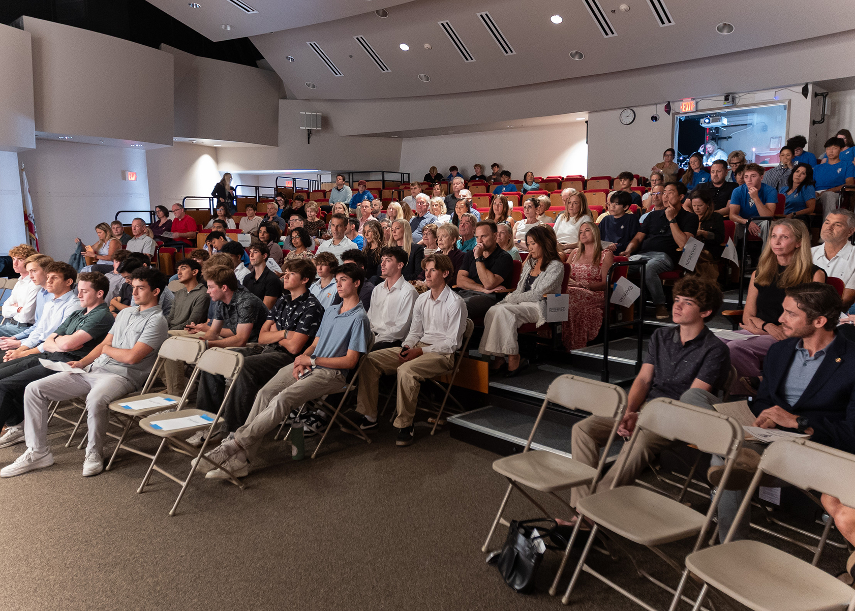 TVIA members, parents, and supporters at the Senior Send-Off Event...