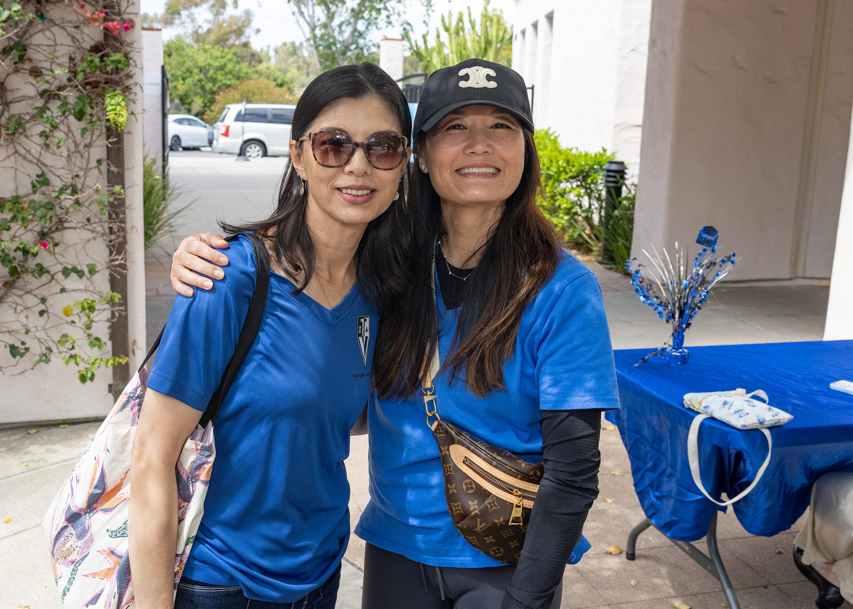 Senior Send-Off committee members Cindy Li and Sally Mafong (Jon...
