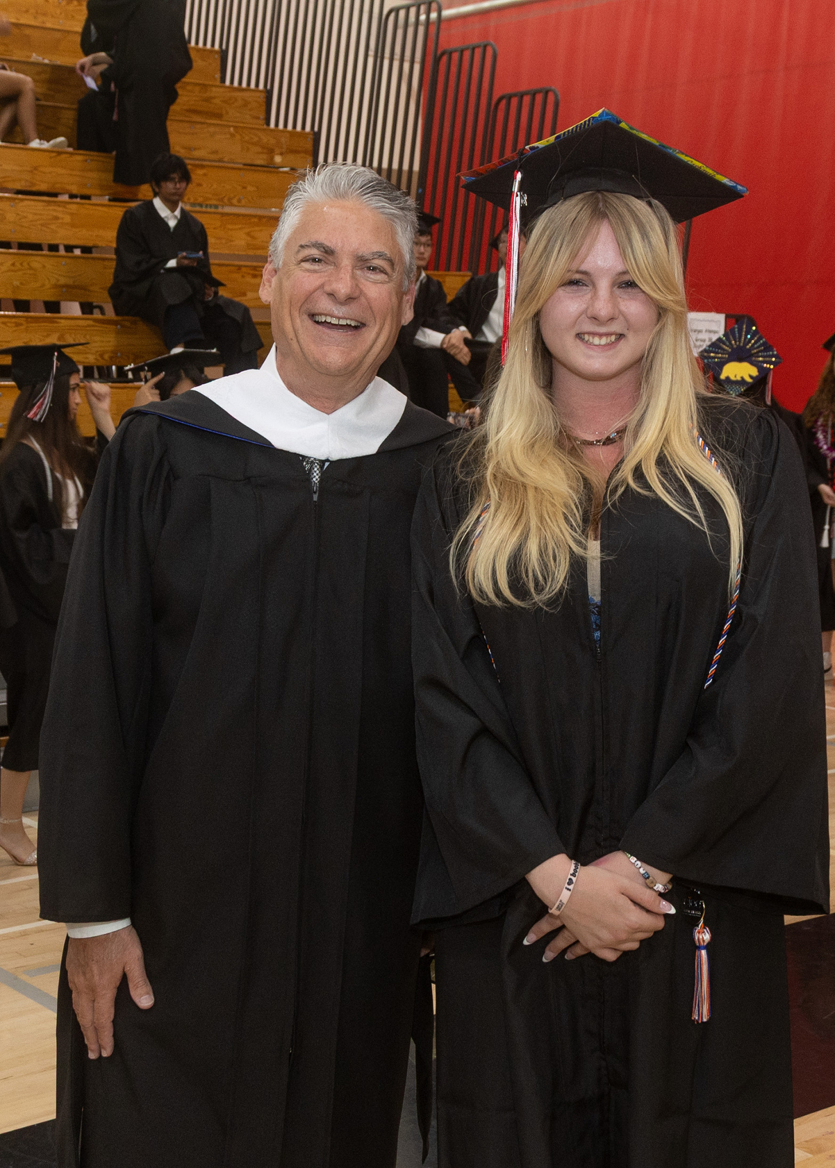 Teacher Kevin Leal, Victoria Winters (Jon Clark)