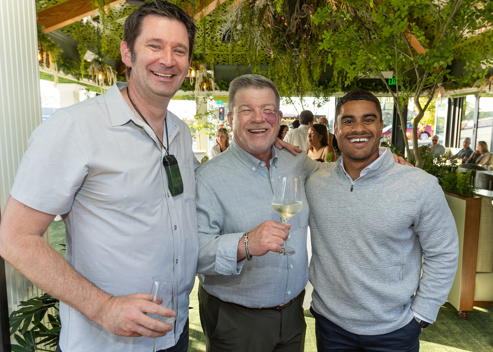 Robert Brown, Douglas Lambell, Isaiah Alexander (Jon Clark)