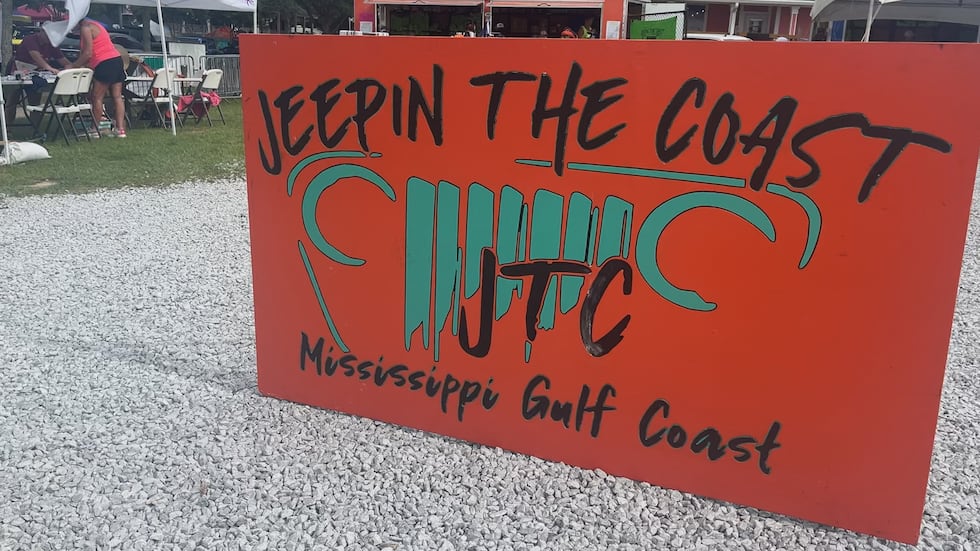 Thousands of Jeep drivers came through Jeff Davis Avenue on Thursday to pick up their passes...