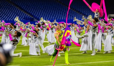 Santa Clara Vanguard will be one 21 bands marching at the 2027 Tournament of Roses parade on Jan. 1 in Pasadena.