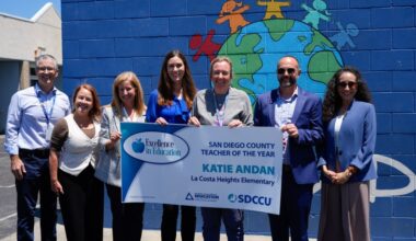 Encinitas Union School District’s Katie Andan named as San Diego County Teacher of the Year – San Diego Union-Tribune