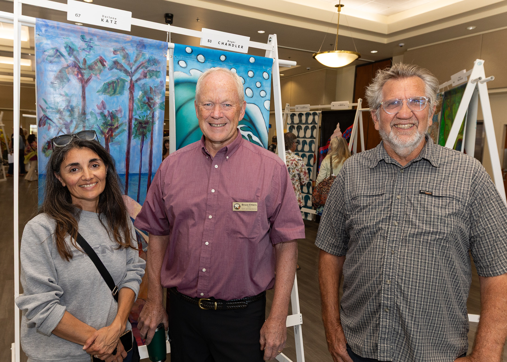 Betiana Whitley, Mayor Bruce Ehlers, Mark Whitley (Jon Clark)