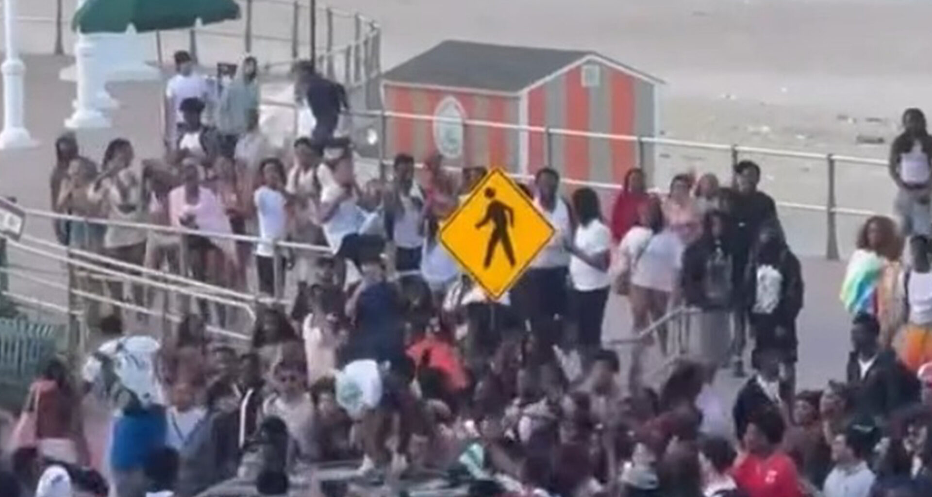 Beach days turn bloody with 3 stabbed in violent brawl after 'teen takeovers' mob coastal towns sparking strict curfews