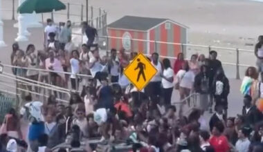Beach days turn bloody with 3 stabbed in violent brawl after 'teen takeovers' mob coastal towns sparking strict curfews