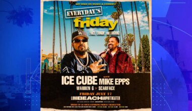 You could win tickets to see Ice Cube and Mike Epps celebrating the 30th anniversary of “Friday” in Long Beach