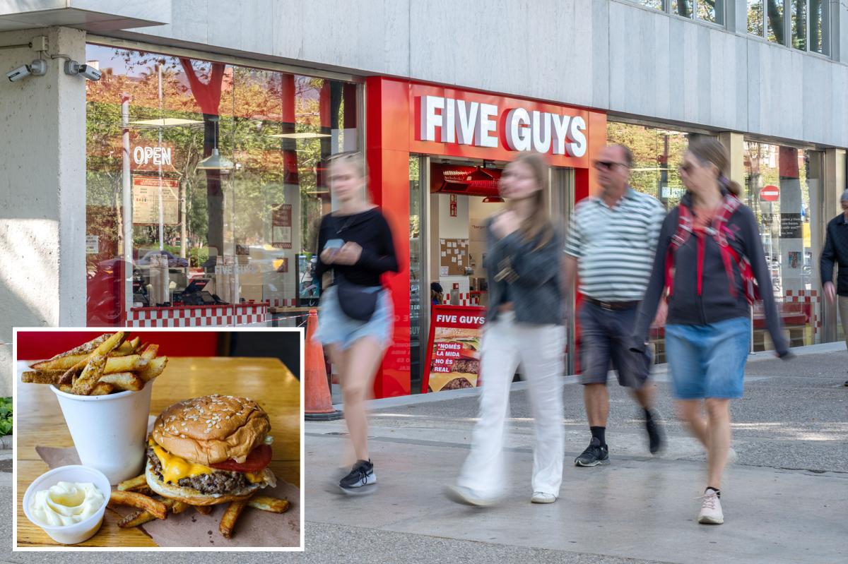 Five Guys closing multiple California stores amid financial woes