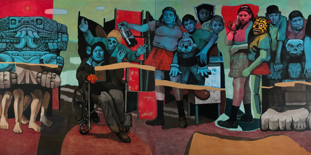 A Hugo Crosthwaite painting