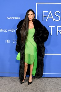 Demi Moore at the Fashion Trust U.S. Awards held at Goya Studios on March 21, 2023 in Los Angeles, California.